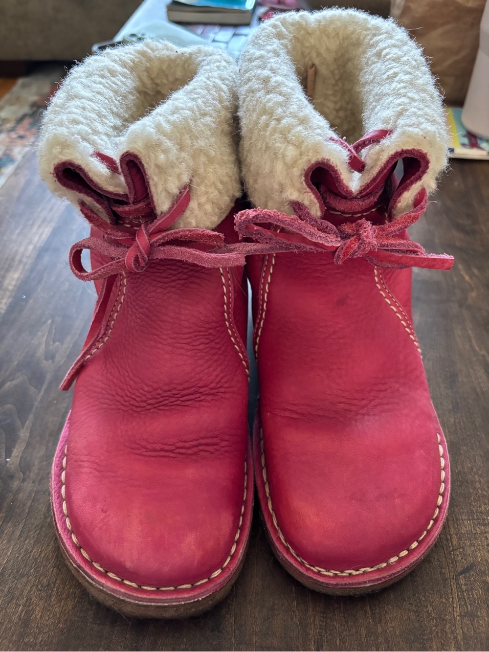 Women’s Pink Duckfeet Århus Ankle Boots